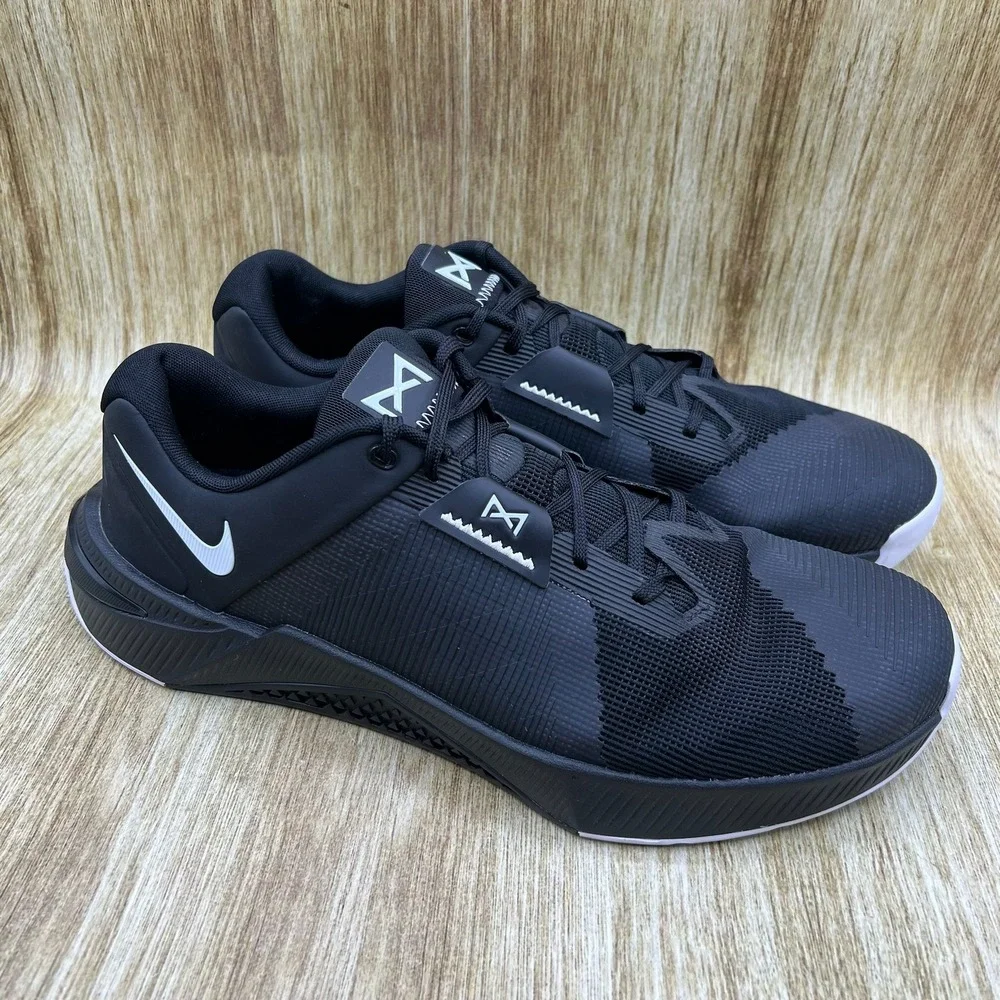 Nike Metcon 10 TB Training Shoes Men's Size 14 Black White Sneakers II7533-001